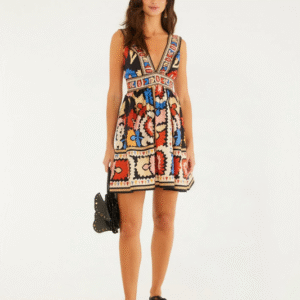 VESTIDO FARM CURTO ANTUERPIA LENCO 26