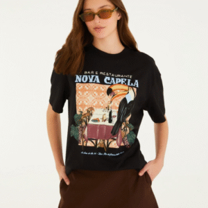 TSHIRT FARM MEDIA BAR NOVA CAPELA PRETO