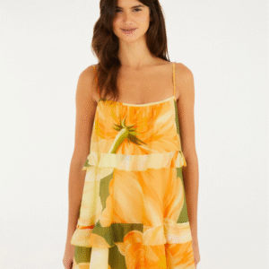 VESTIDO FARM CURTO AMARILIS