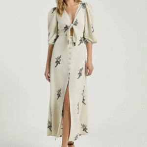 VESTIDO MY PLACE AMARRACAO BUSTO BORDADO