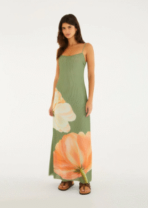 VESTIDO FARM TULE LOCALIZADO AMARILIS