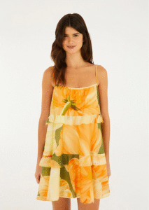 VESTIDO FARM CURTO AMARILIS