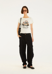 CALCA FARM JEANS CARGO