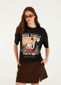 TSHIRT FARM MEDIA BAR NOVA CAPELA PRETO